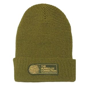 NWT Waffle Cuff Beanie Olive